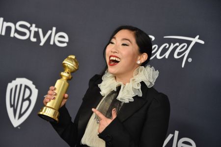 Awkwafina won a Golden Globe Award for her lead role in comedy-drama 'The Farewell' in 2019.